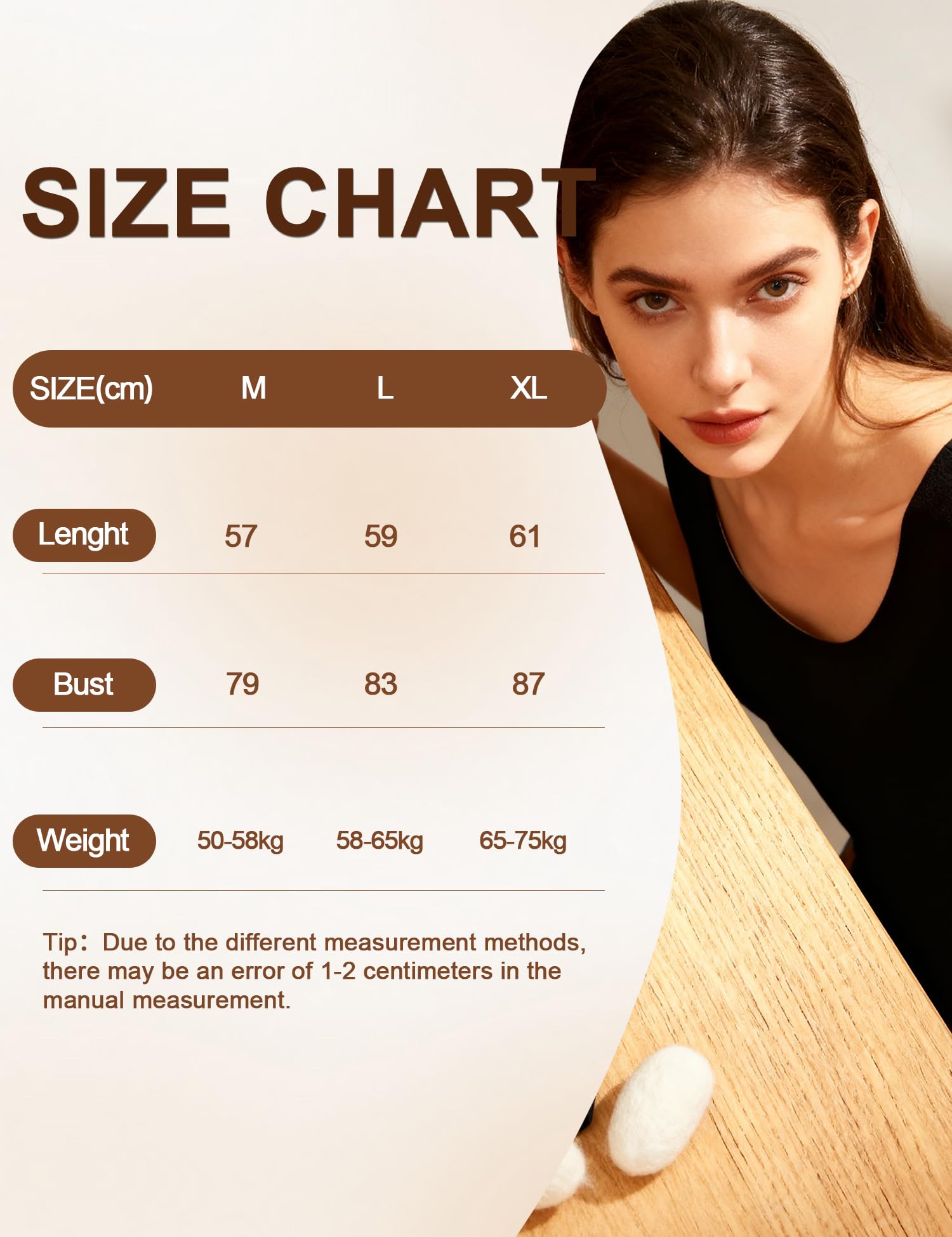 Venzina Women's Seamless Thermal Vest with Double-Sided Fleece for Winter Layering | Black XL