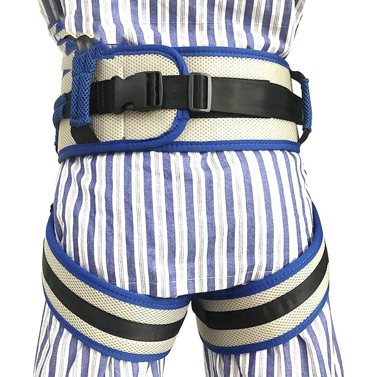 HANNEA Gait Belt for Patient Transfer with Detachable Leg Loops and Lifting Handles | Adjustable 75–140 cm Waist