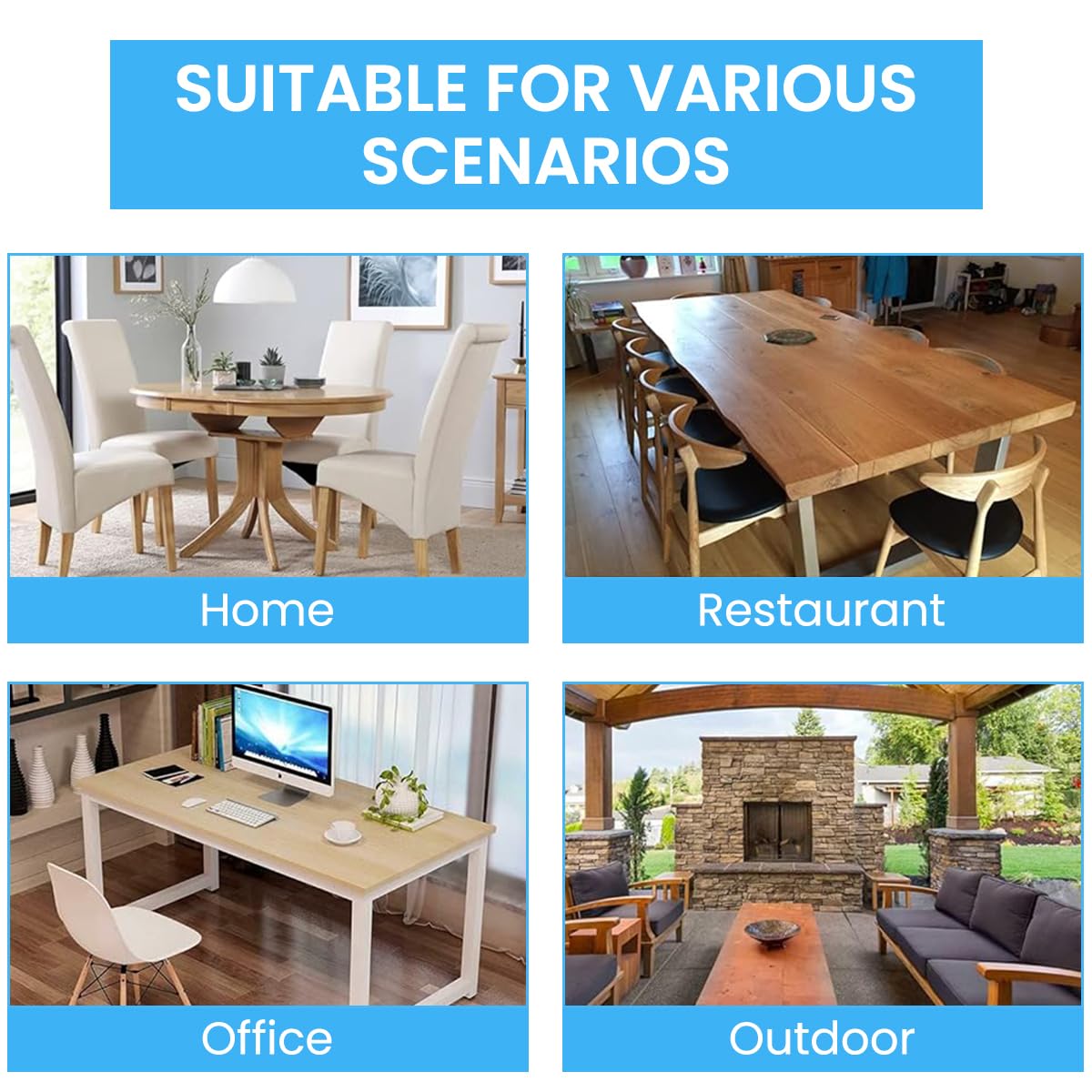 Serplex Furniture Mounting Plates 60PCS for Wood Shelves and Cabinets with Screws | 1.3mm Stainless Steel Brace 2.4in x 1.5in