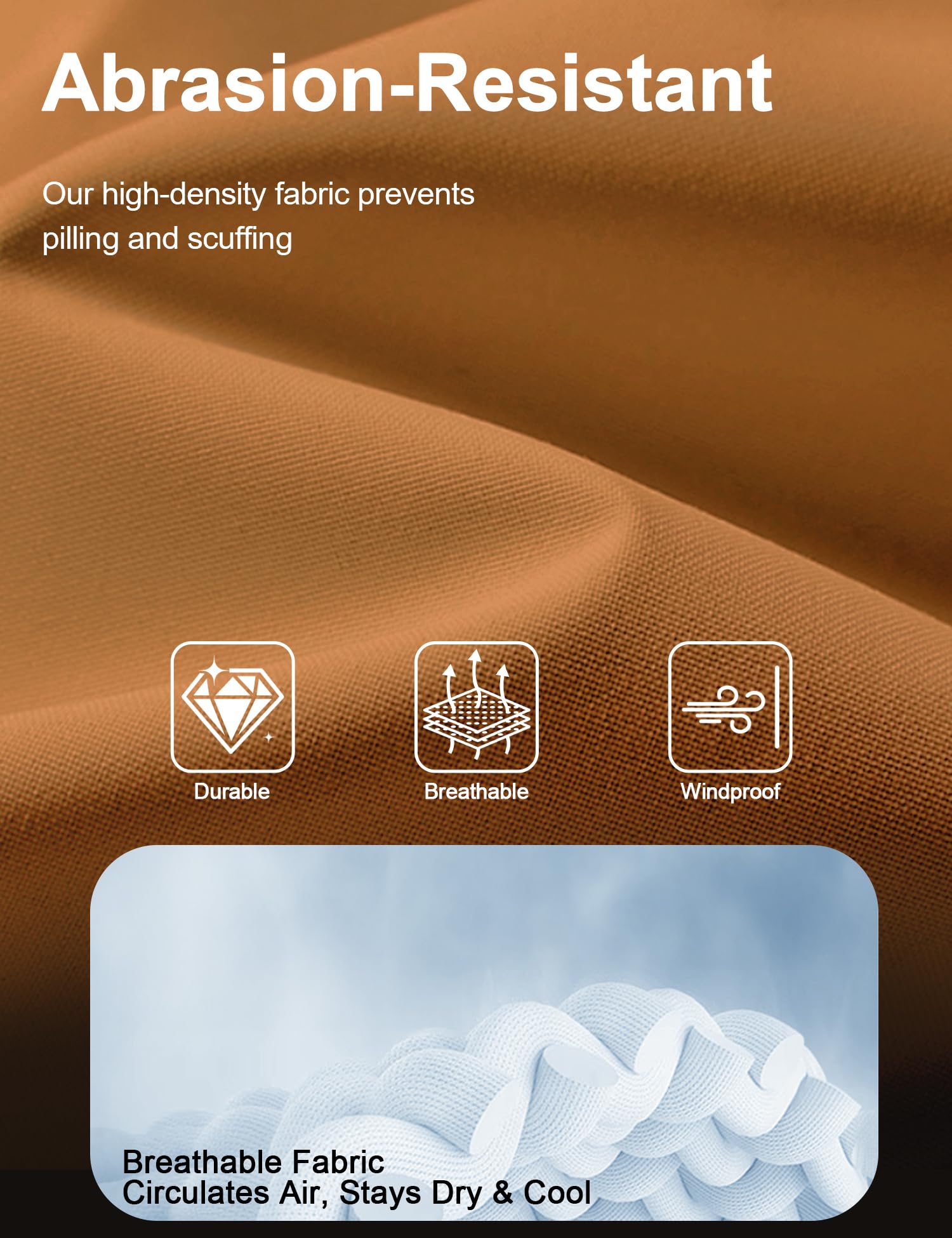 Venzina Women's Hiking Jacket for Trekking with Windproof and Water Resistant Design | Caramel Slim Fit Coat with Breathable Mesh Liner and Detachable Hood