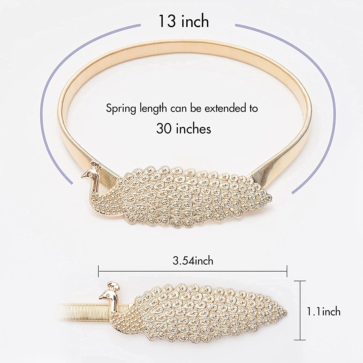 HASTHIP Curtain Tieback Set for Drapes featuring Snap Button Joint and 35 cm Rope | Alloy Holders