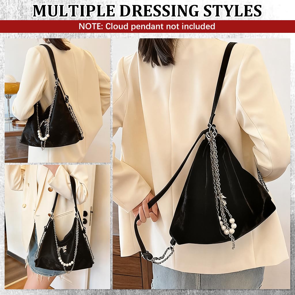 PALAY Hobo Bag for Women with Convertible Backpack Design and Black PU Material | Stylish Shoulder Tote