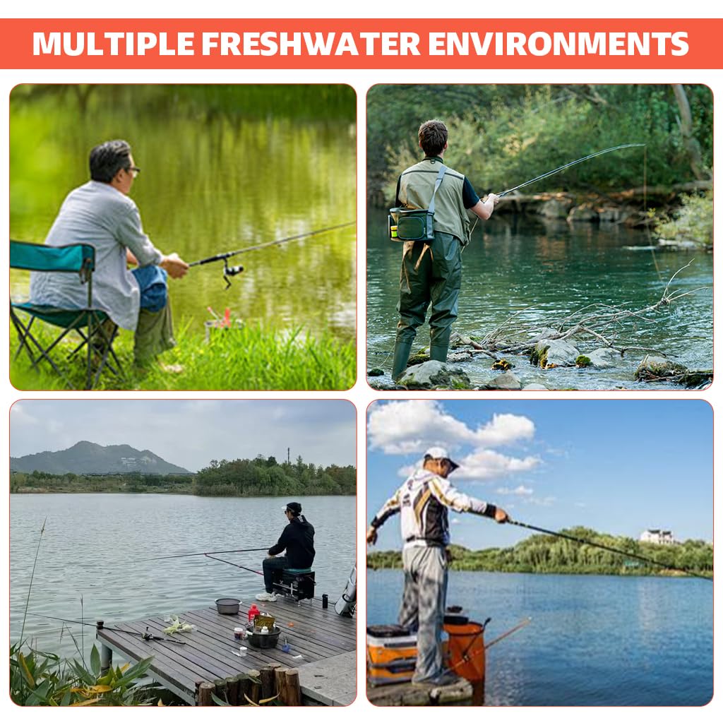 Proberos Fishing Bait for Freshwater and Saltwater featuring 200 pcs 3.5 cm Soft Realistic Worms