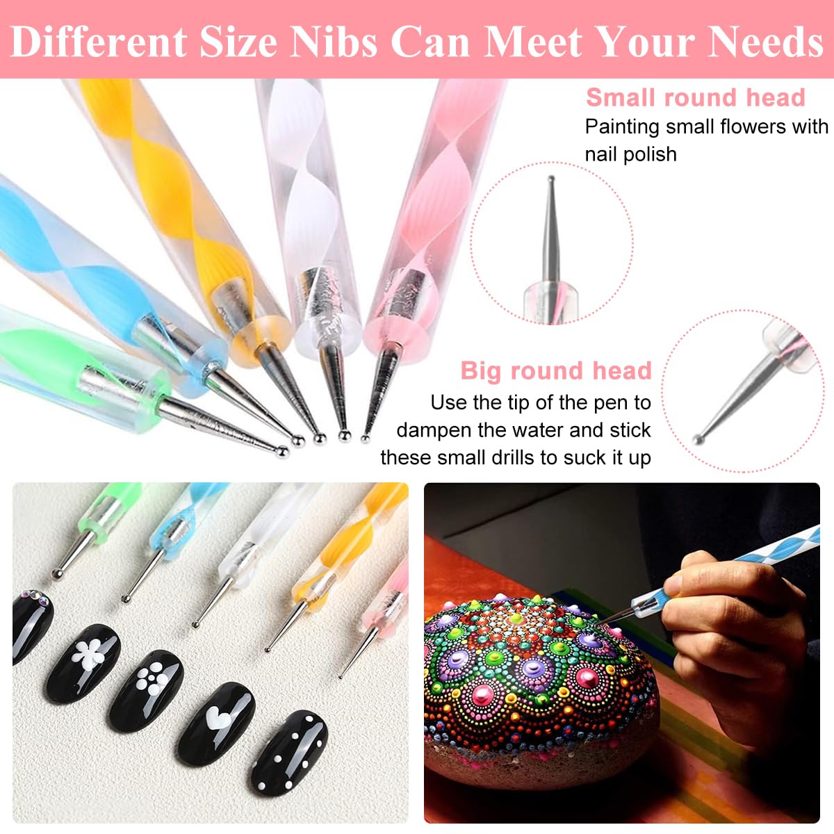 HASTHIP Clay Sculpting Toolkit for Polymer and Air Dry Clay with 14 Tools | Stainless Steel & Acrylic Set for Artists and DIY Craft