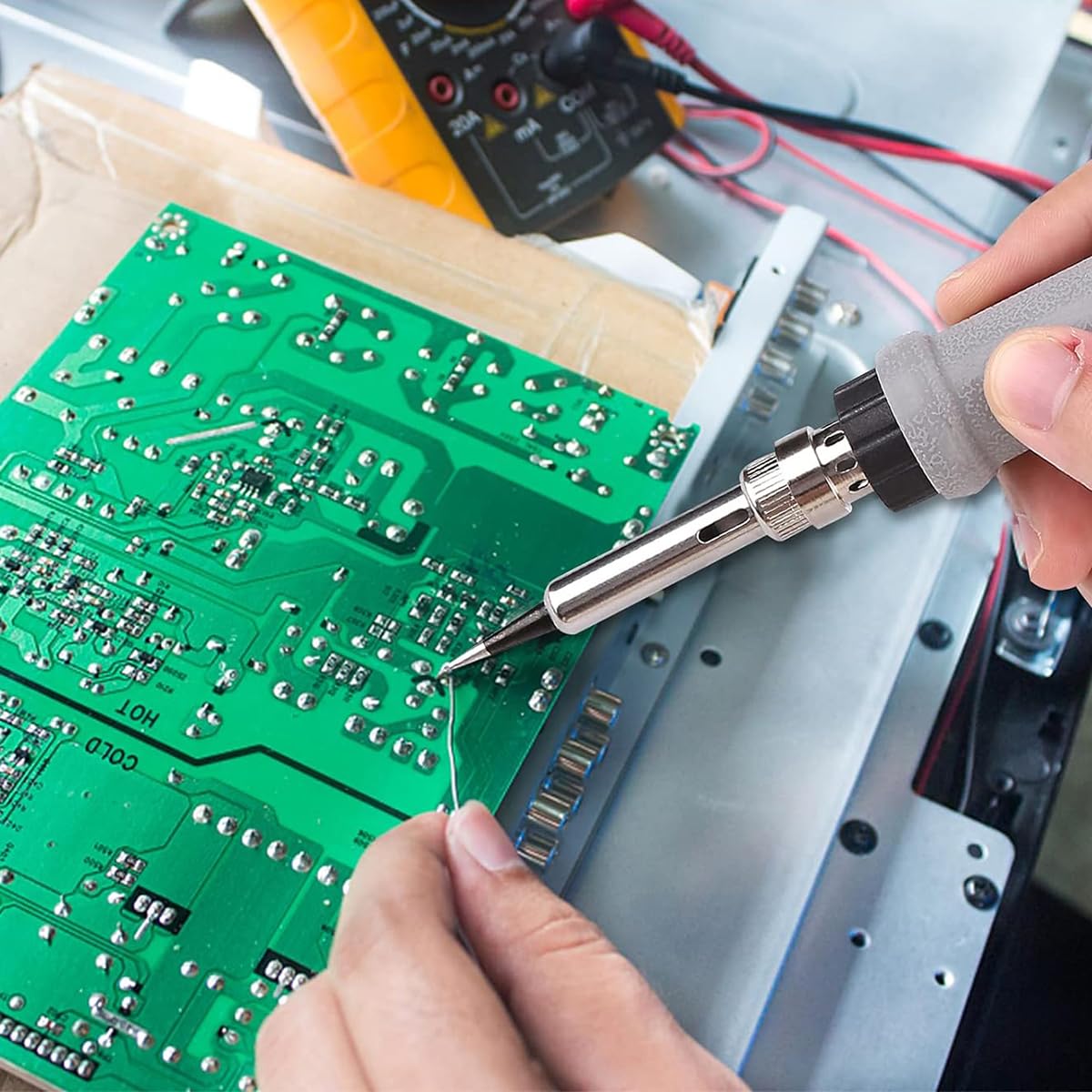 Serplex Soldering Kit Combo for DIY and Repairs with 10pcs 900M Tips | Quick Heat Induction