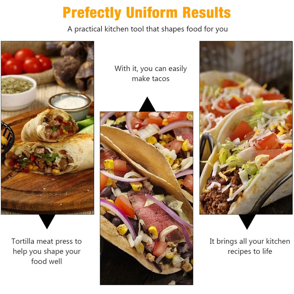 HASTHIP Paratha Press Maker 6.3 in for Roti and Puri with Aluminum Alloy Body | Round Dough Press