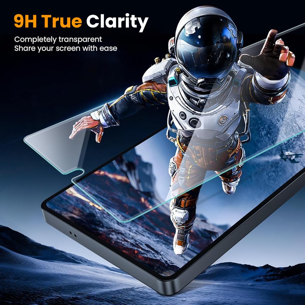 ZORBES Screen Protectors for Samsung S25U with Alignment Tool & HD Tempered Glass | Anti-Scratch