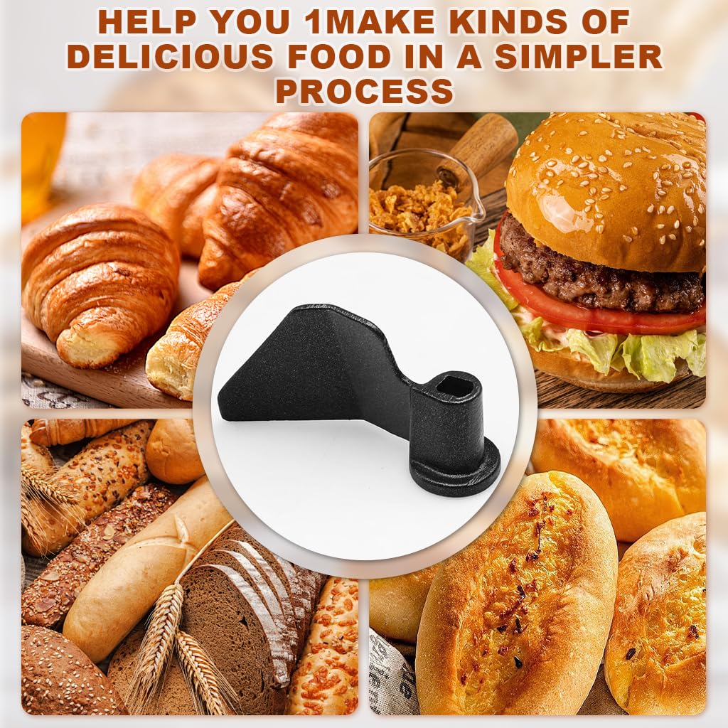 HASTHIP Replacement Dough Mixer Stirring Hook for Stand Mixer with Non Stick Food Grade Aluminum Alloy | Efficient Kneading and Easy Cleanup