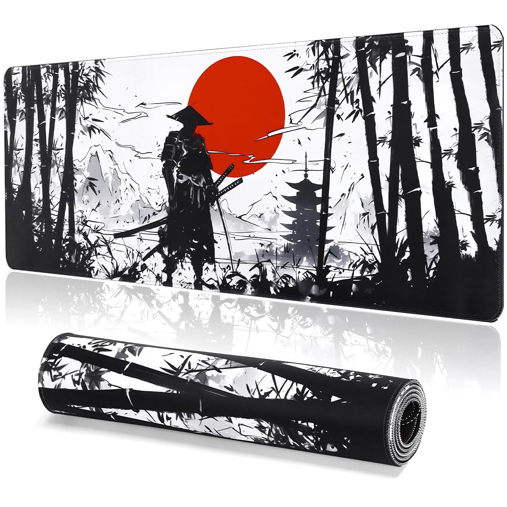 ZORBES Mouse Pad Keyboard Mat for Home and Office with 35.4x15.7 in Size | Non Slip Rubber Base and Smooth Surface