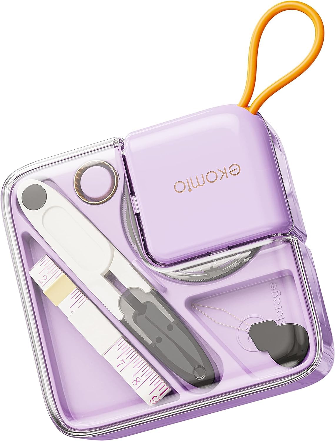 ELEPHANTBOAT Sewing Kit for Home and Travel Use with 21pcs Tools and Portable Storage Case