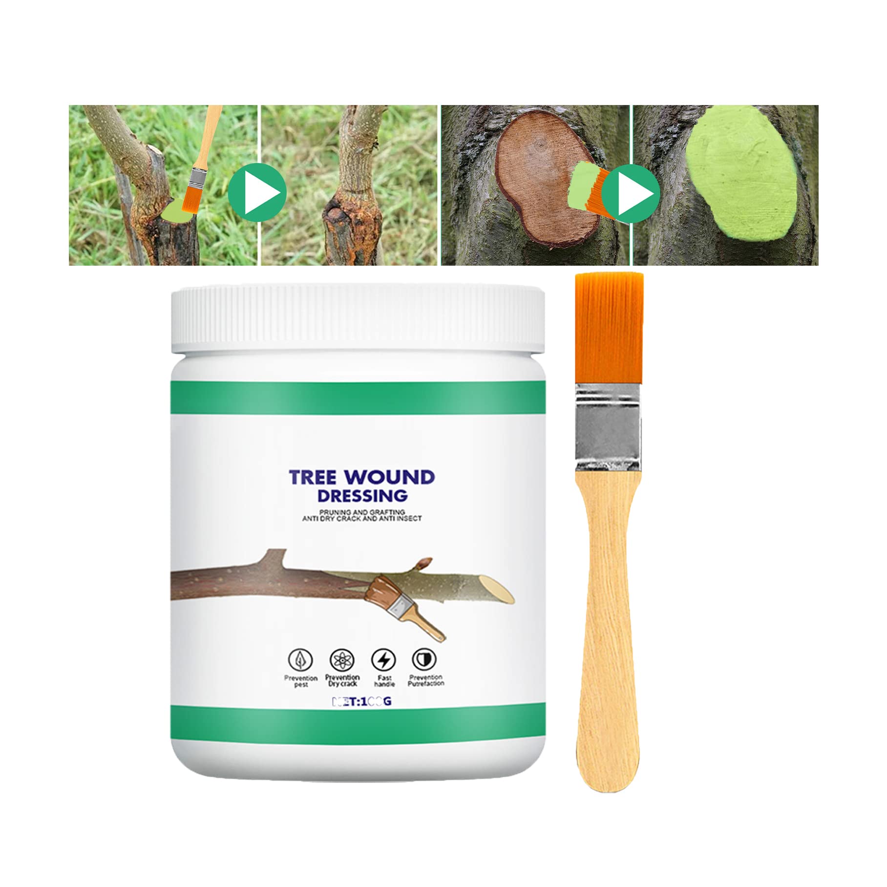 HASTHIP Tree Wound Sealer for Protecting Cut Branches and Healing Tree Bark | Quality Sealant
