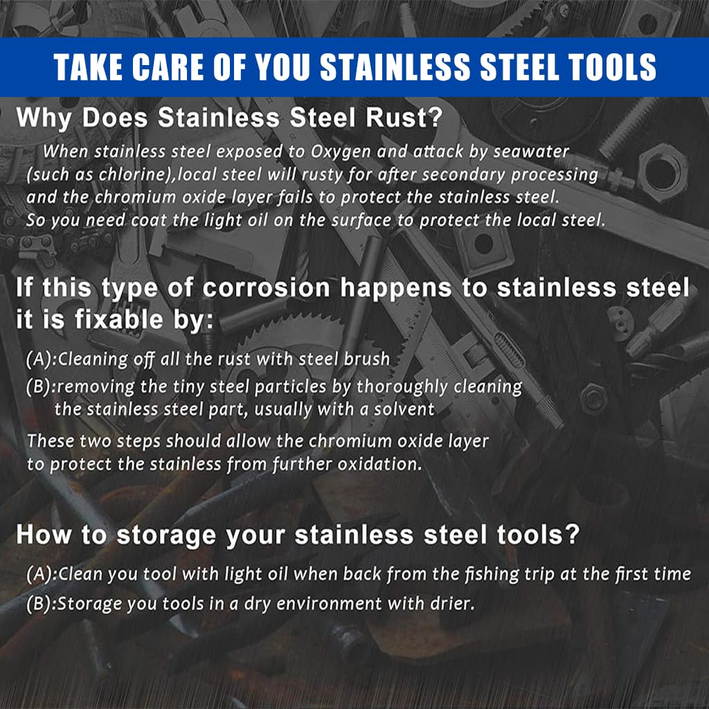 Proberos Fishing Pliers for Lure Fishing with Safety Lock and Ergonomic Handle | Aluminum Alloy Tool