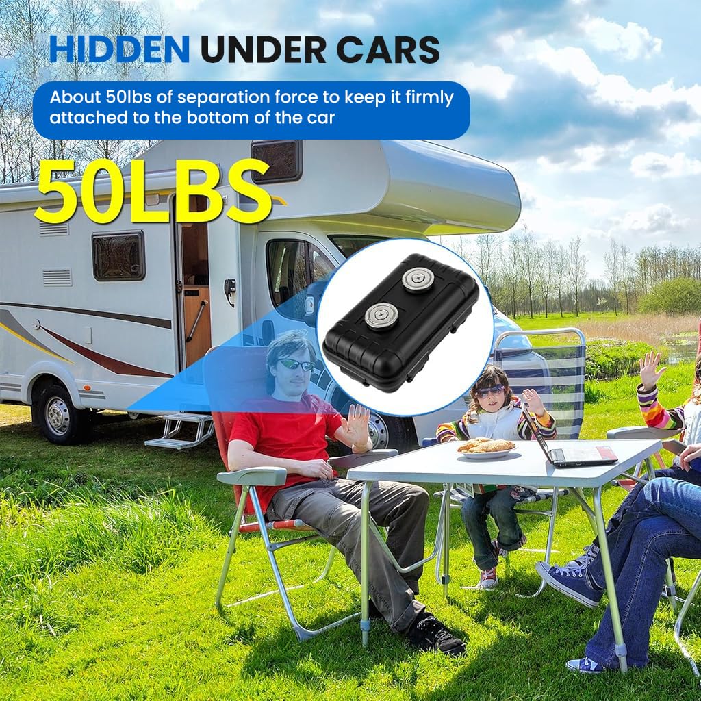 ZIBUYU Magnetic Tool Box for Workshops with Dual Back Magnets and ABS Hard Shell | 3PCS Set