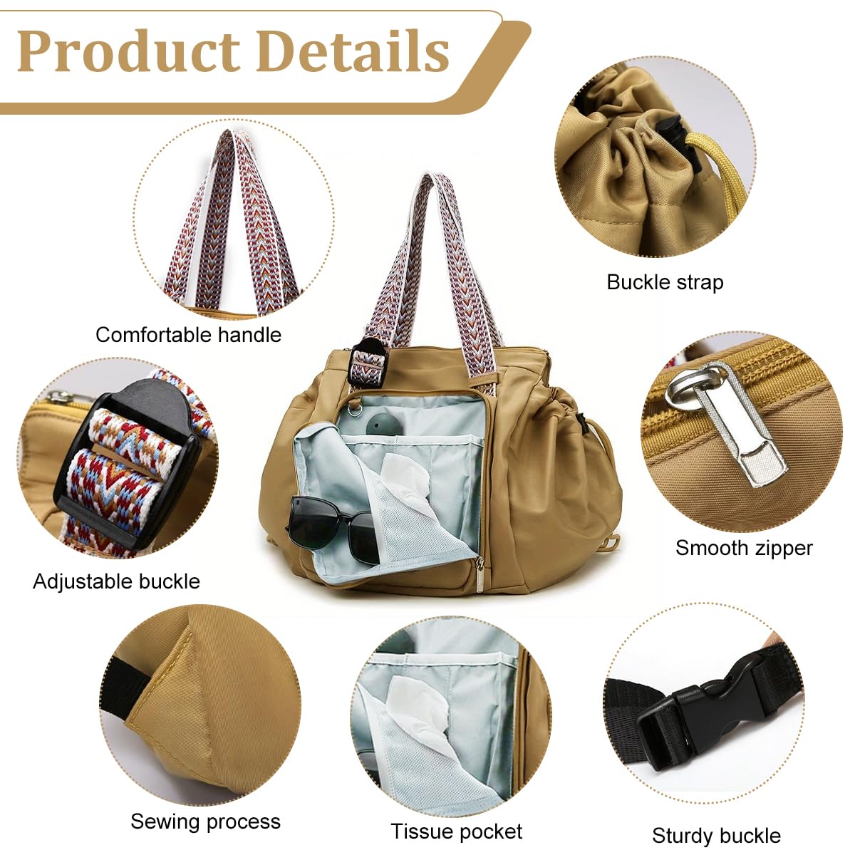 PALAY Backpack Bags for Women with 33x29x33 cm Capacity and 3-in-1 Transformable Design | Waterproof Oxford Cloth for Travel and Shopping