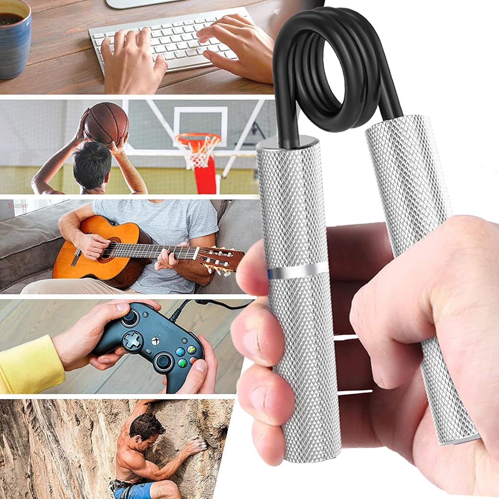 Proberos Hand Gripper for Grip and Forearm Workout with 300LB Resistance | Aluminum Alloy Spring and Anti‑Slip Handles