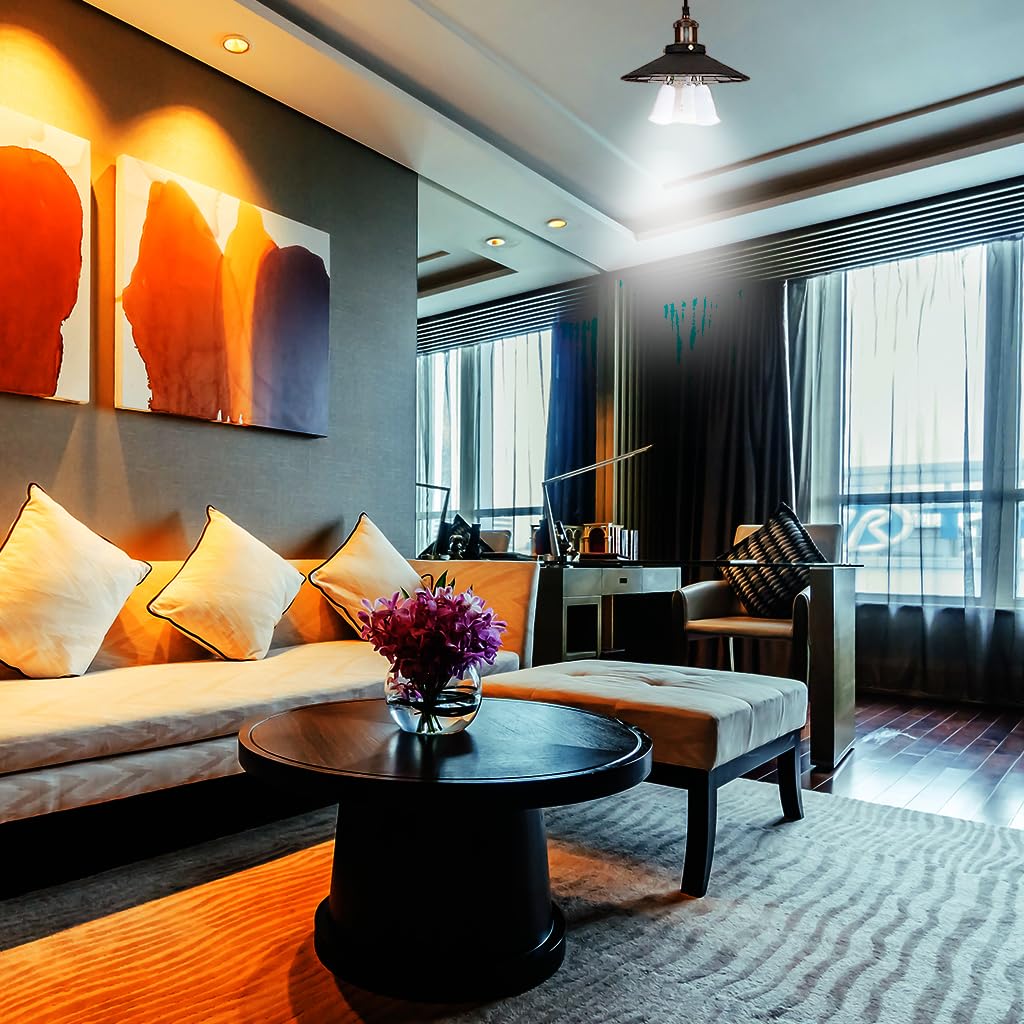 ELEPHANTBOAT B22 to E27 Bulb Converter with 3 Head Rotatable Socket 180W Total Power | Easy Installation