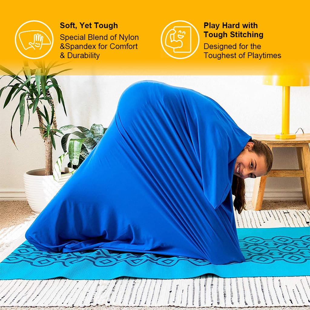 PATPAT Kids Sensory Body Sock 119x69cm for Autism Therapy featuring Stretchy Fabric | Calming Full-Body Play