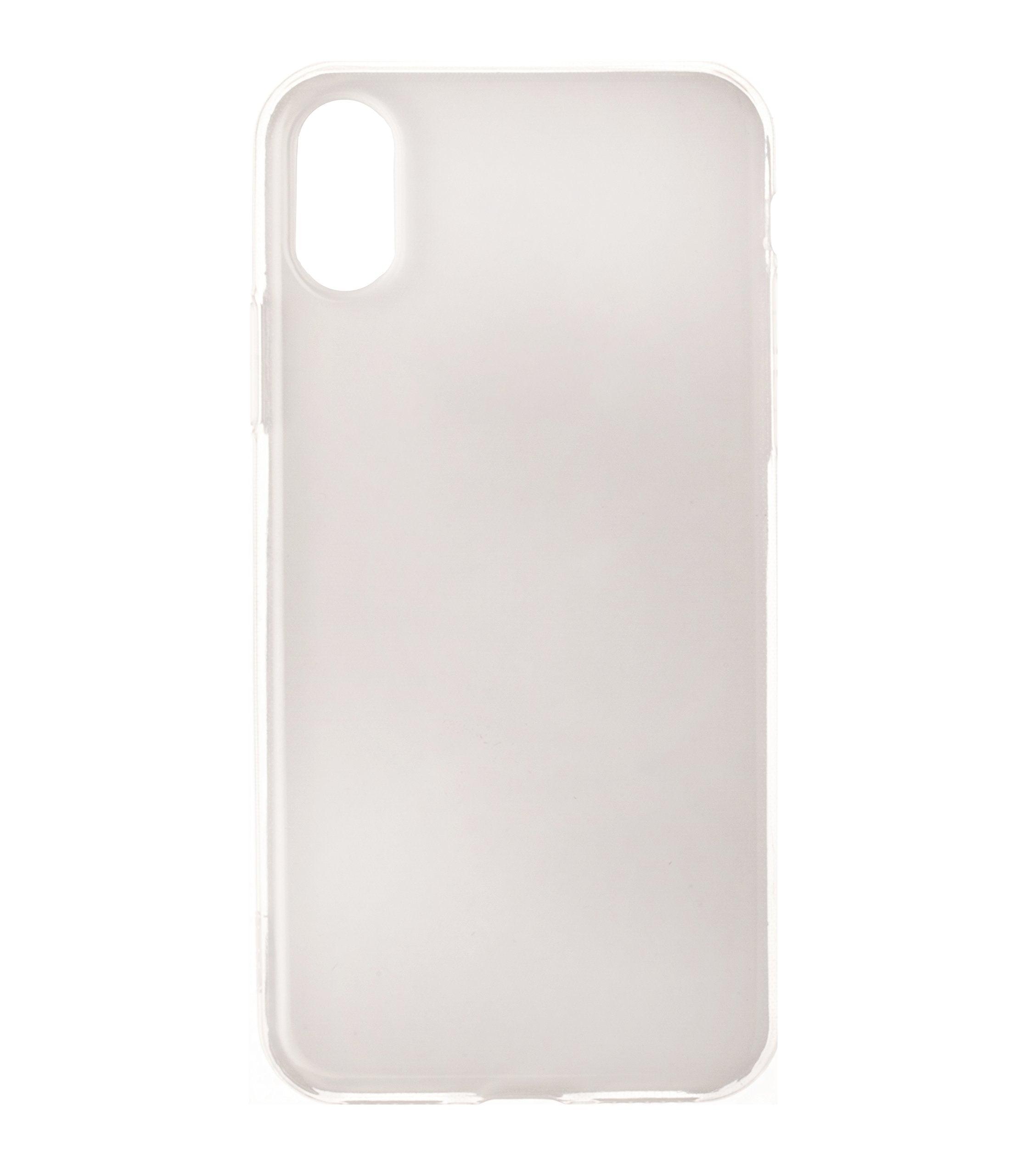 Zorbes iPhone X Transparent Flexible Mobile Case with Raised Camera Protection | Imported TPU