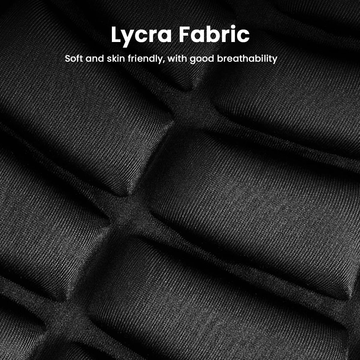 STHIRA Motorcycle Seat Cushions Set of 2 for Long Rides with 3D Anti Skid EVA Memory Foam | Universal Fit