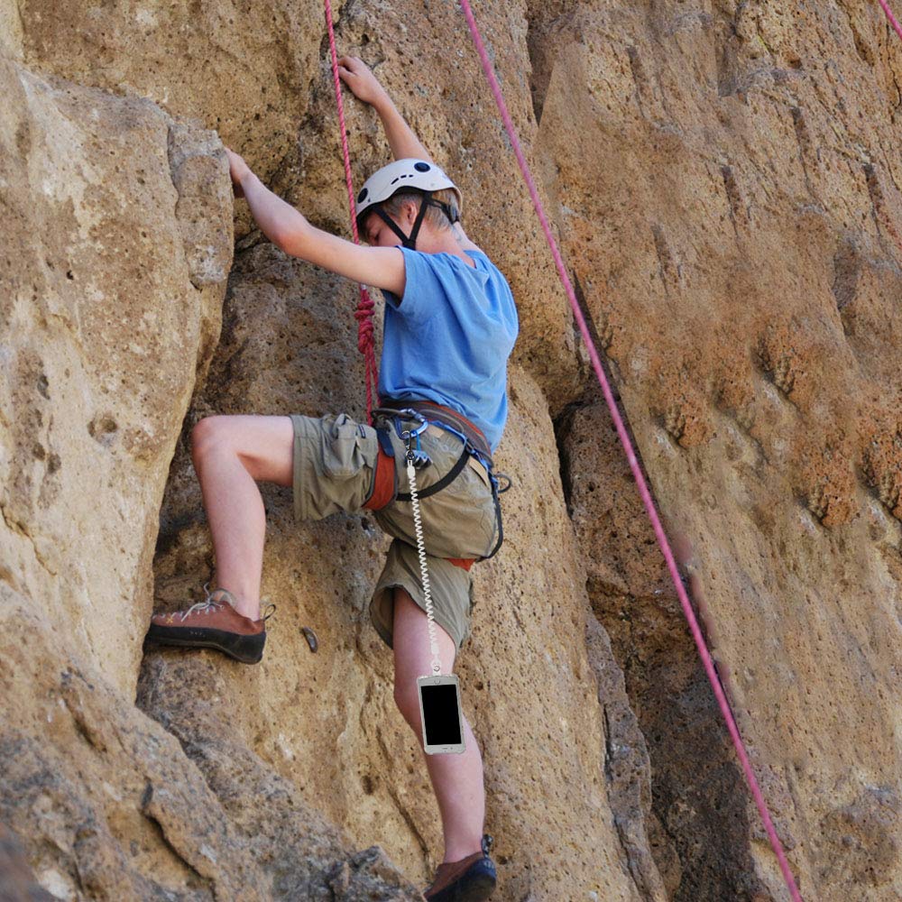 HANNEA Universal Straps for Skiing Kayaking and Fishing featuring 2 Pack Anchor Lanyard | Secure Anti Drop Design