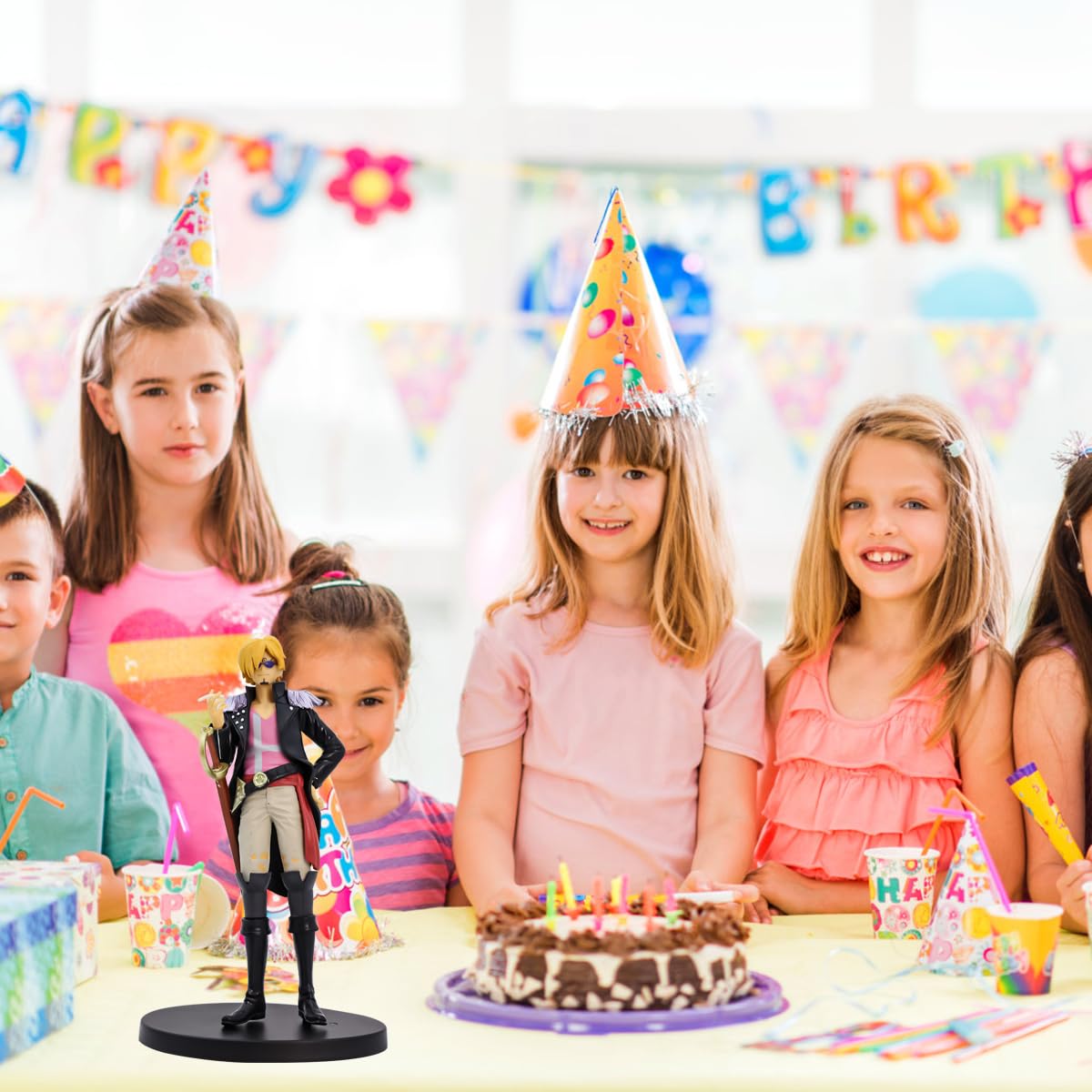 PATPAT Sanji Action Figure for Desk and Room Decoration featuring PVC Design | Gift for One Piece Fans