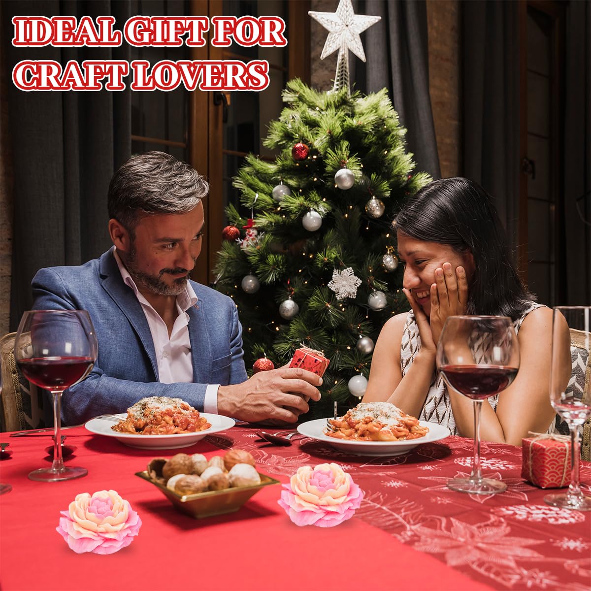 ZIBUYU 3D Flower Silicone Candle Molds for DIY Crafts and Soap Making | Non‑Stick Reusable Design