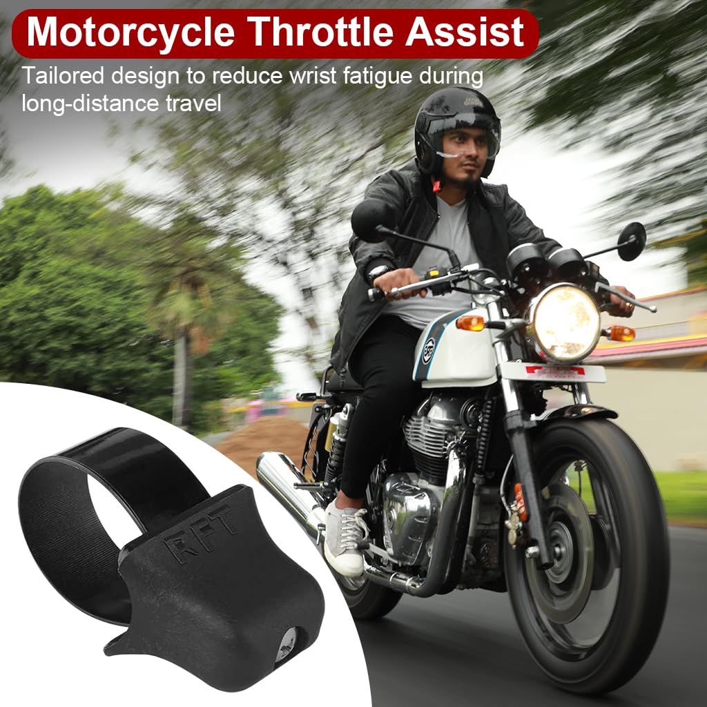 STHIRA Motorcycle Cruise Control for 7/8 in Handlebar featuring Stainless Steel Screw Fit | Universal Throttle Assist for Street and Off Road Bikes