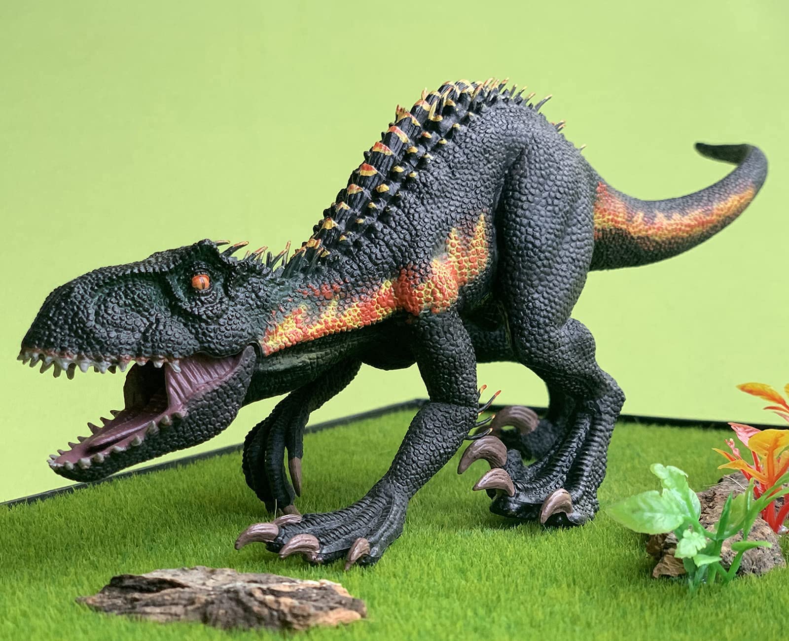 PATPAT Dinosaur Toys for Kids with Movable Mouth featuring 11.8×3.93 in Tyrannosaurus Rex Figurine