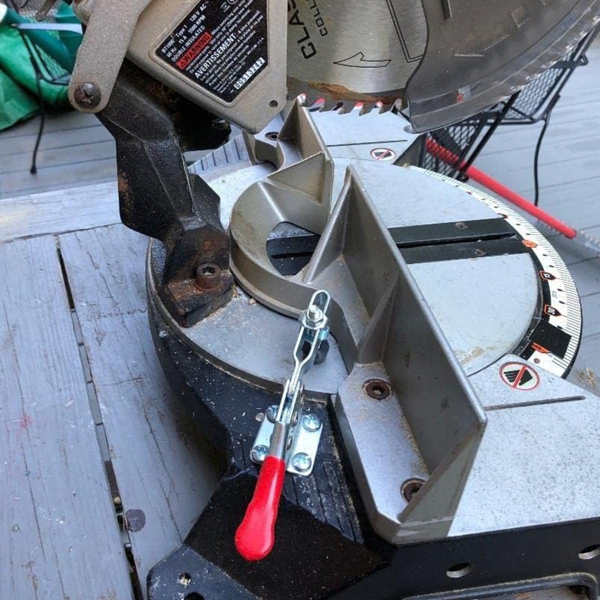 Serplex Toggle Clamp for Woodworking and Metalworking featuring 220lbs Capacity and Quick Release