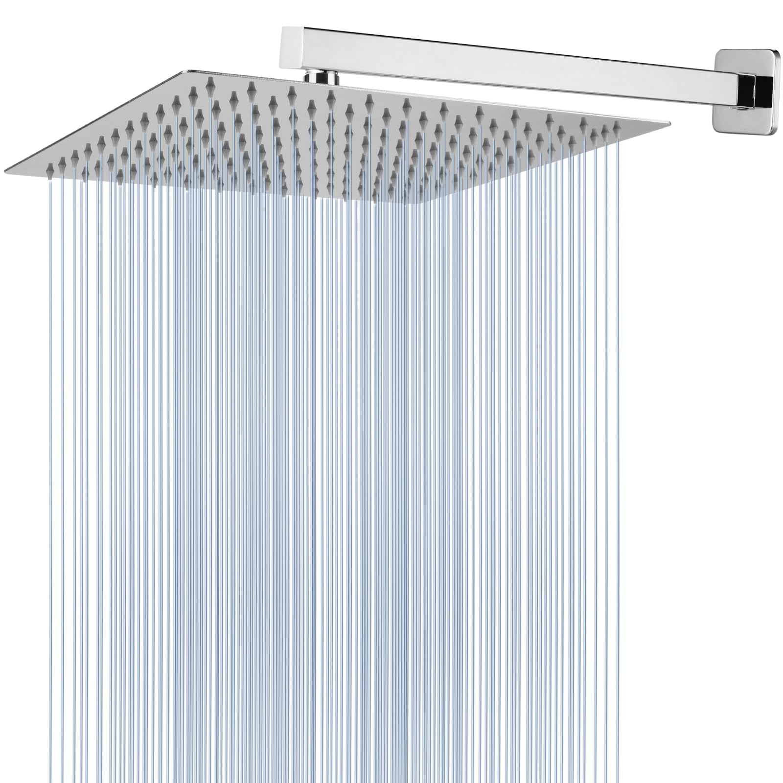 HASTHIP® 15cm all metal shower head, stainless steel