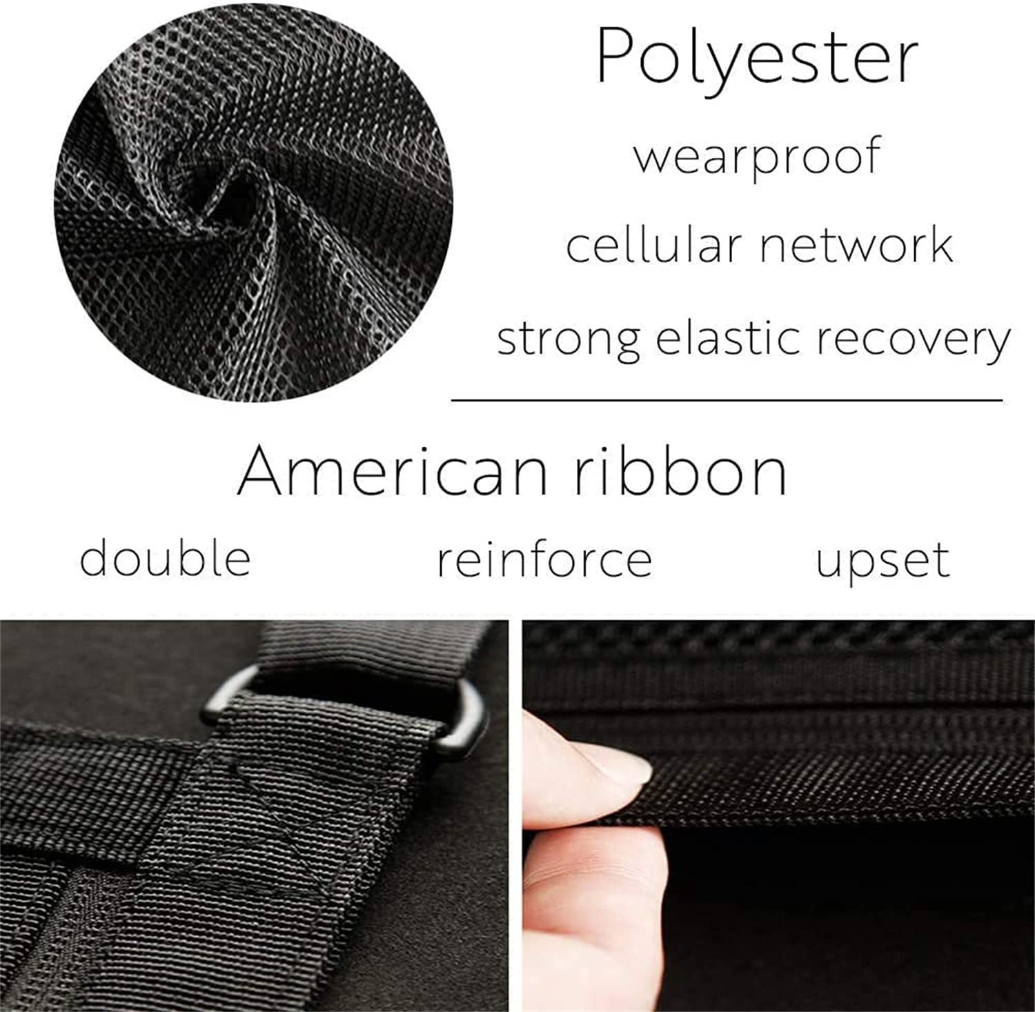 STHIRA Car Ceiling Storage Mesh Net for SUVs and Camping with 9 Straps & Double-Layer Design | 31.5x21.3in Organizer