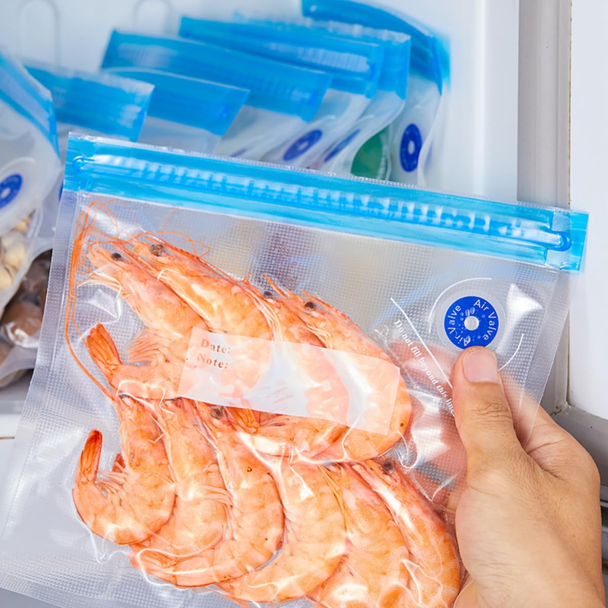 Serplex 3D Printer Filament Vacuum Storage Bags with Electric Air Pump and 10 Bags 300x340mm | Moisture Protection for 1kg Spools