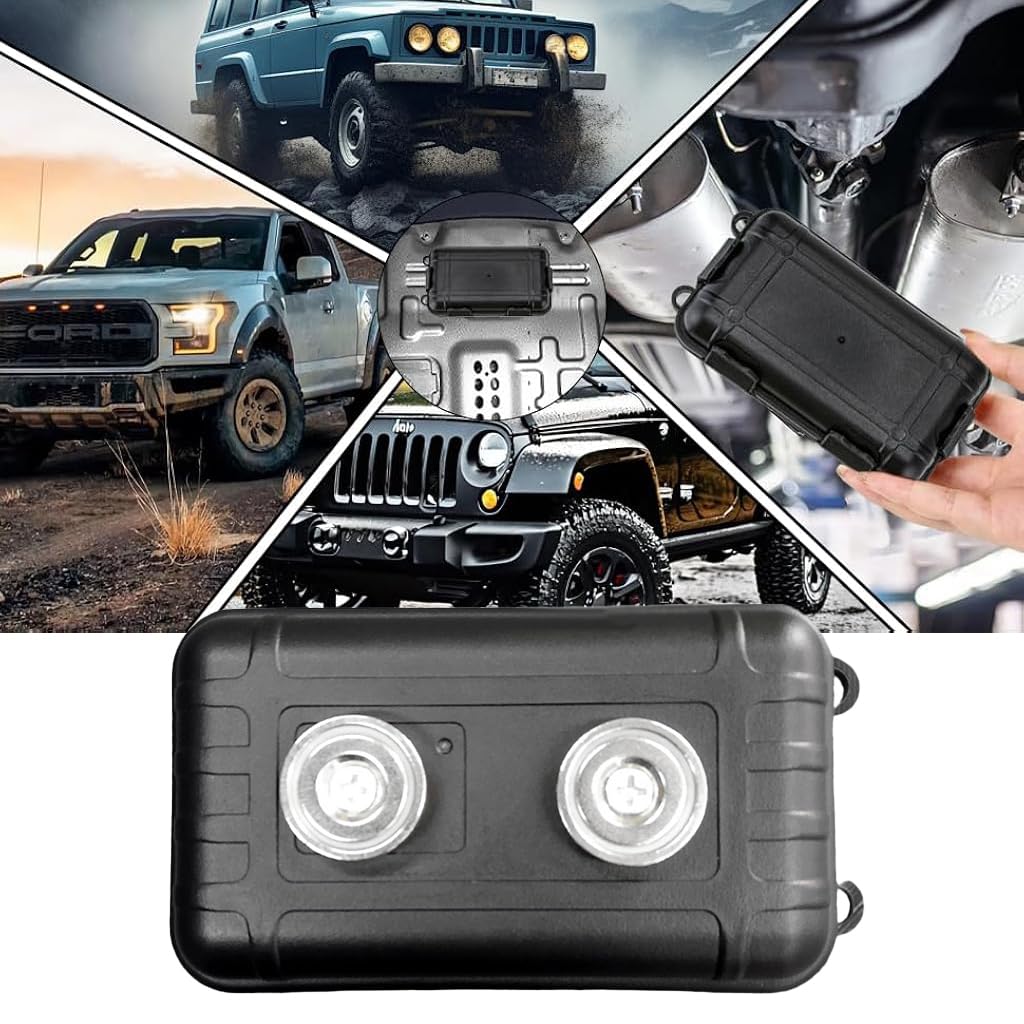 ZIBUYU Magnetic Tool Box for Workshops and Travel with 4 Snap Locks and ABS Waterproof Shell