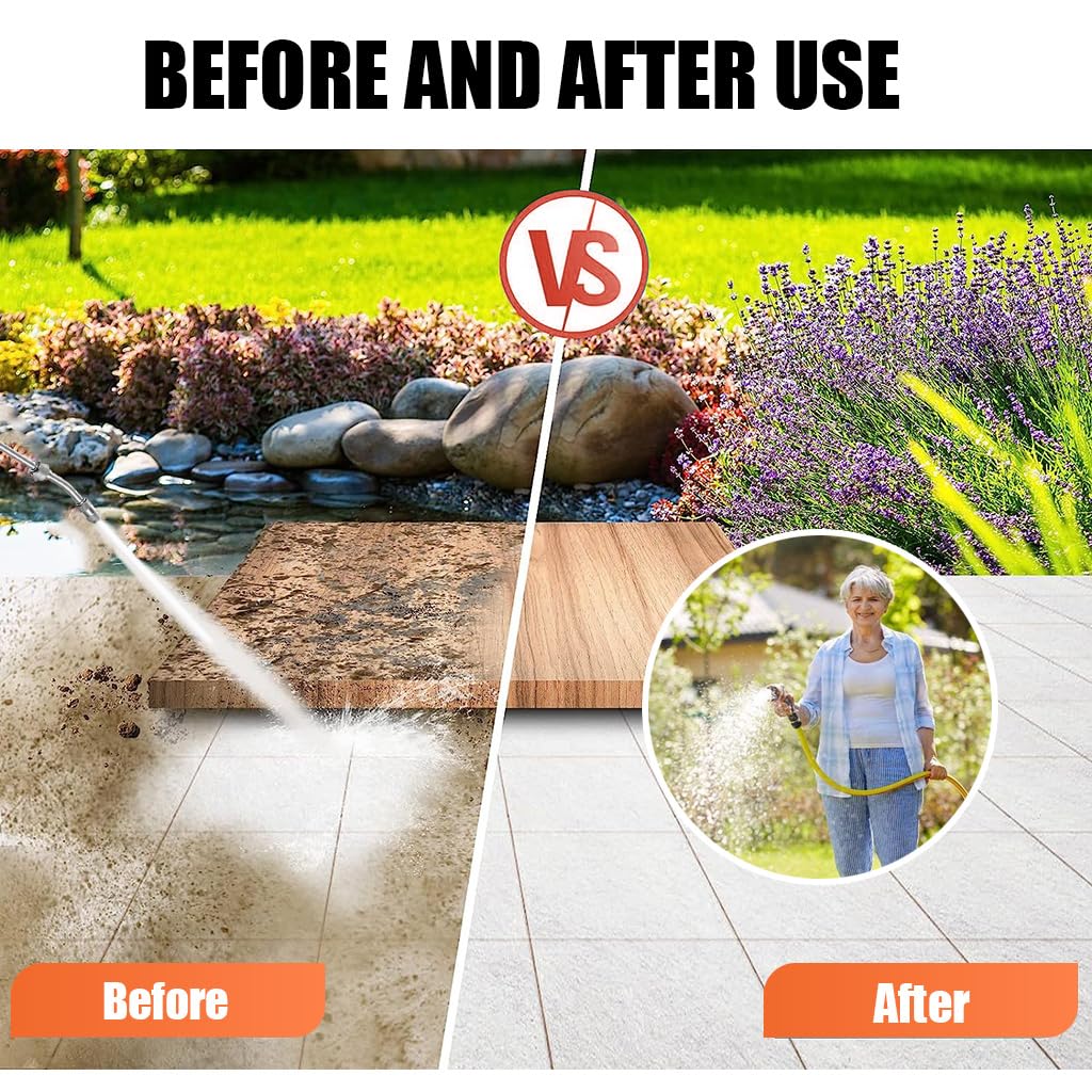 HASTHIP Water Spray Gun for Car Washing and Gardening with 65cm Long Nozzle | 2 Spray Modes