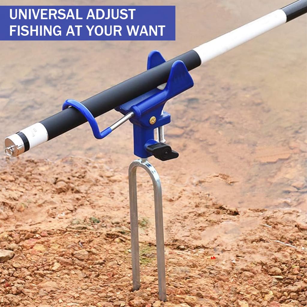 Proberos Fishing Rod Holders for Bank Fishing featuring 360° Rotation and Reinforced Nylon | Fits Rods 26.2 ft and Below