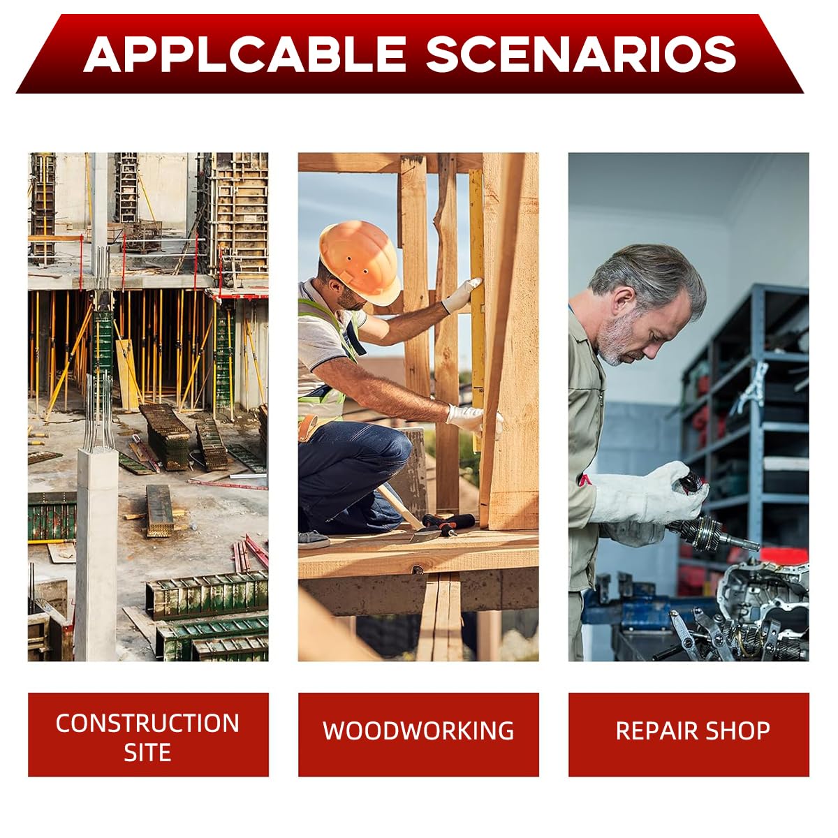 Serplex Wood Gluing Pipe Clamp for Woodworking & DIY Projects with Adjustable Jig | Heavy-Duty Steel 3/4 in Design