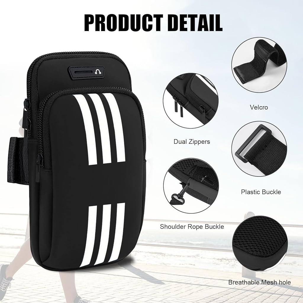 Proberos® Phone Holder for Running Armband Cell Phone Purse
