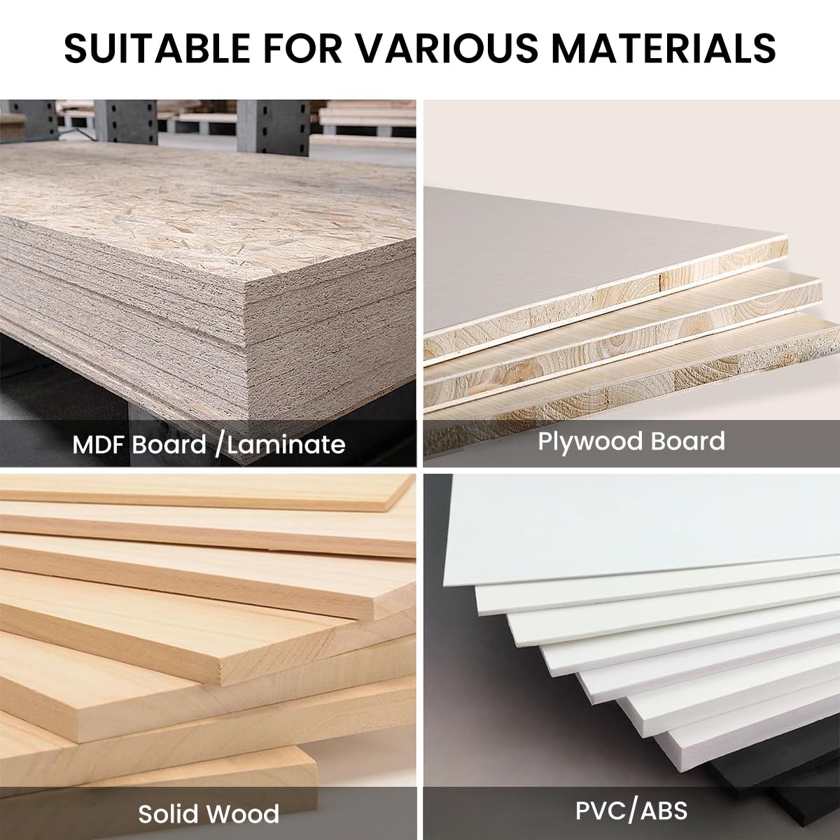 Serplex Woodworking Edge Trimmer for Precise Corner Finishing with Dual Head Slot and Steel Blade