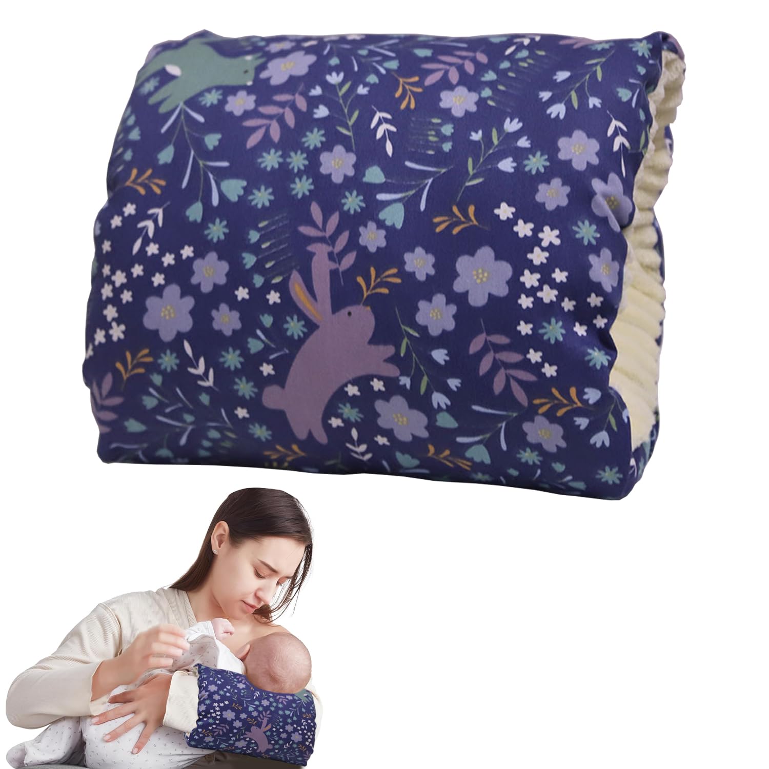 SNOWIE SOFT® Baby Feeding Arm Pillow,Soft Cotton Cradle ArmPillow for Newborn