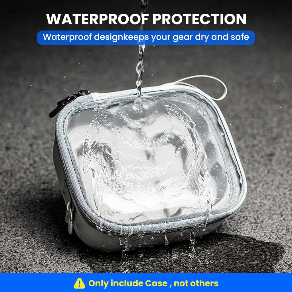 ZORBES Drone Storage Bag for DJI Neo with Clear Waterproof Anti Scratch Shell | Travel Carry Case