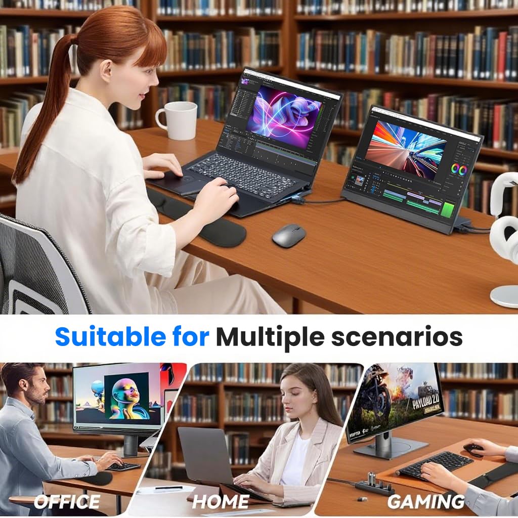 ZORBES Desk Armrest Pad for Typing with Folding Memory Foam Support | Non‑Slip Base for Office and Home