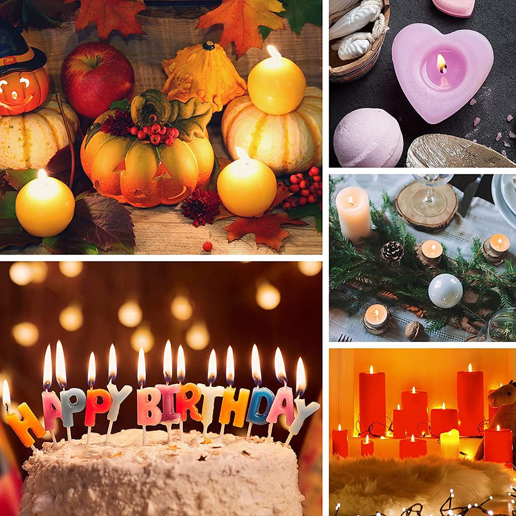 HASTHIP Candle Wick Roll for DIY Candle Making with 200 ft Cotton Rope and 100 Wick Tabs | Includes Wick Holders