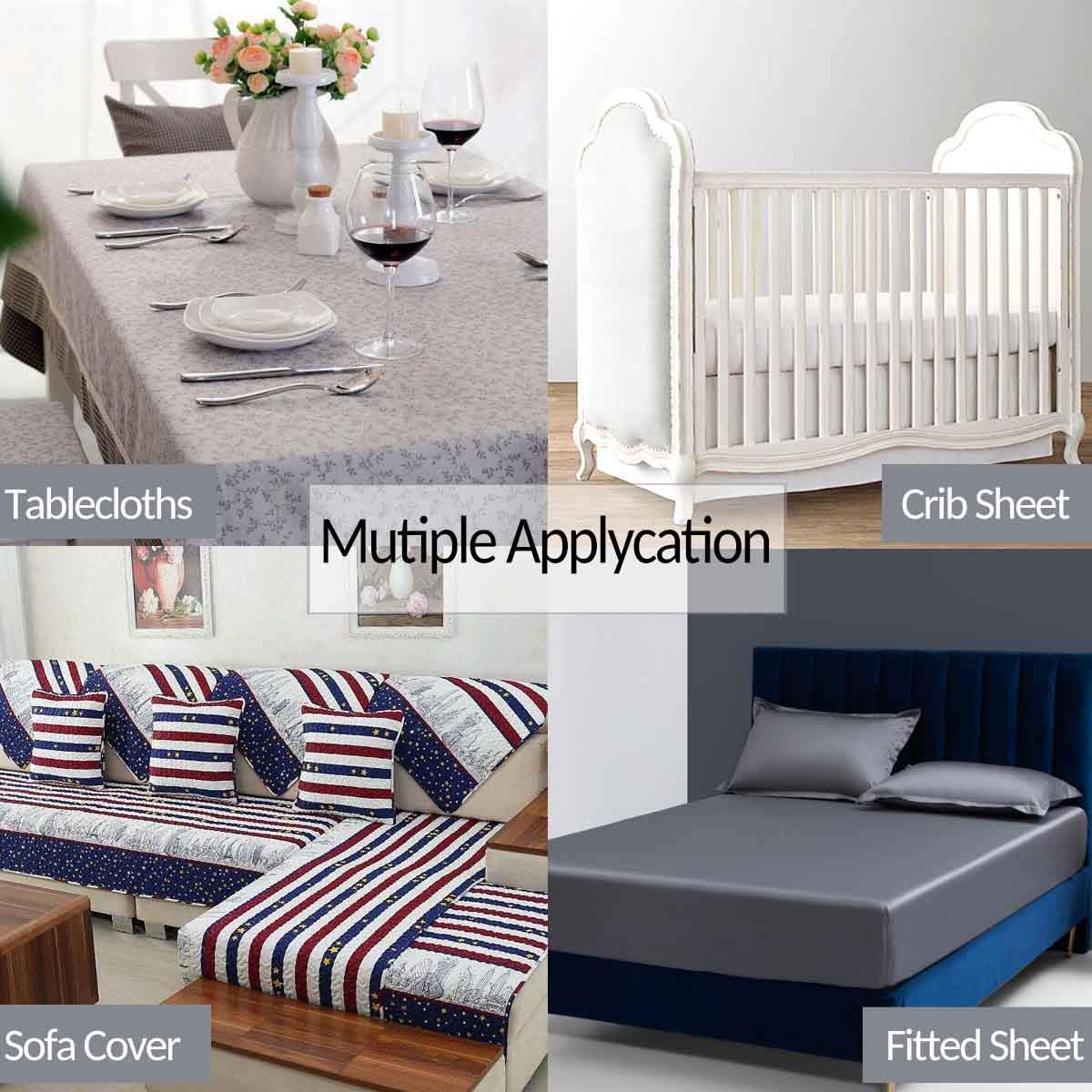 HASTHIP Bedsheet Holder for Neated Corners with Adjustable 95–175 cm Straps and Metal Clips | 2 Pcs Set