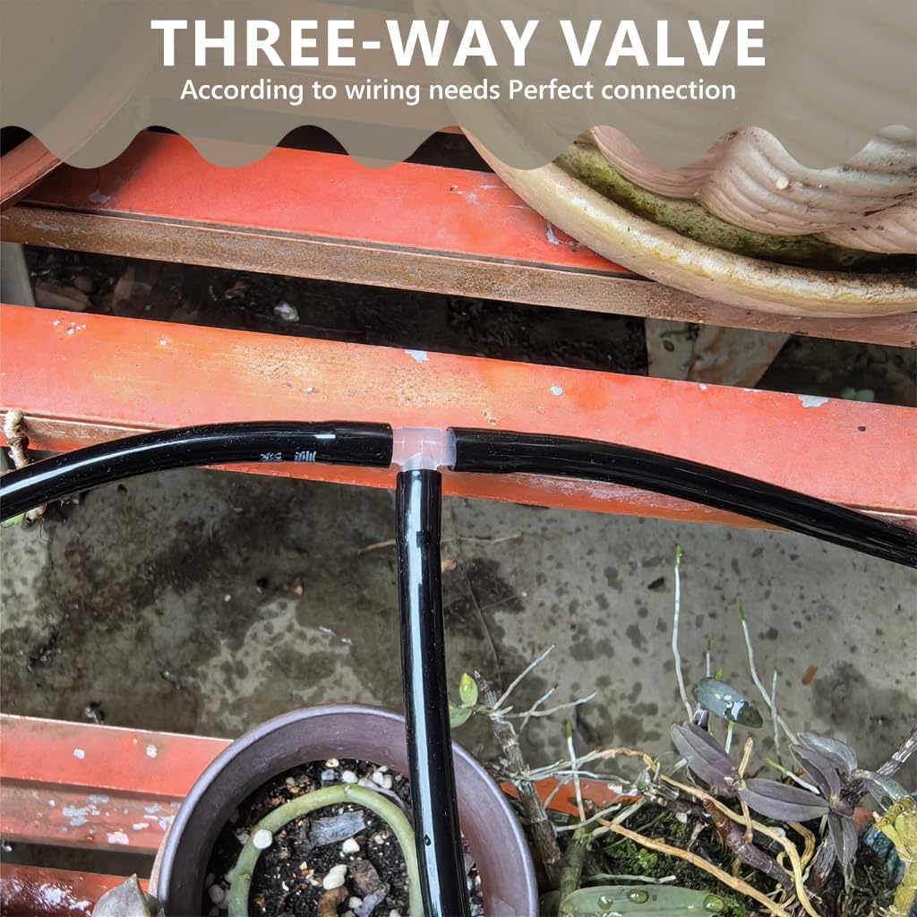 HASTHIP Self Watering Kit for Planters and Flower Beds with 6.5L Bag and 33 ft Pipe | DIY Slow Irrigation System