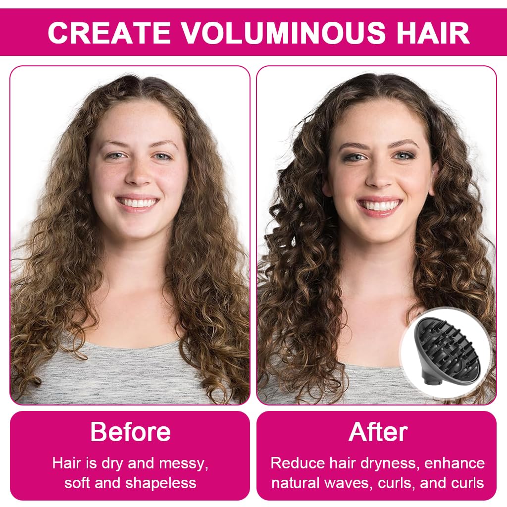 MAYCREATE Diffuser Airwrap Attachment for Dyson HS01 HS05 HS08 with Upgraded Nozzle | Define Curls and Add Volume