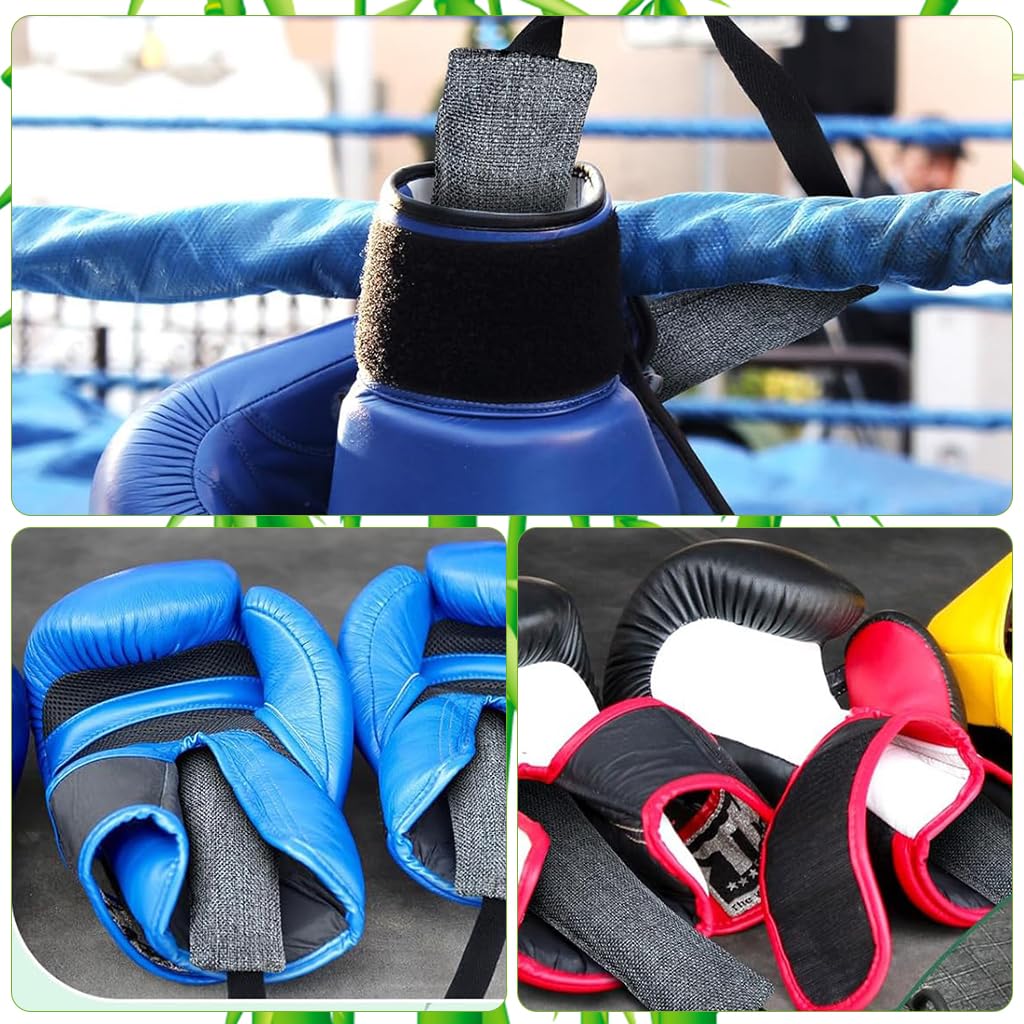 Proberos Glove Deodorizers for Boxing and Sports with Hanging Strap featuring Activated Charcoal