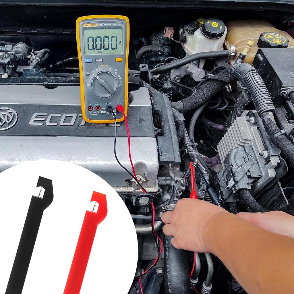 Serplex Wire Piercing Probe Clip for Automotive Testing with CAT III 1000V Rating and 4mm Jack