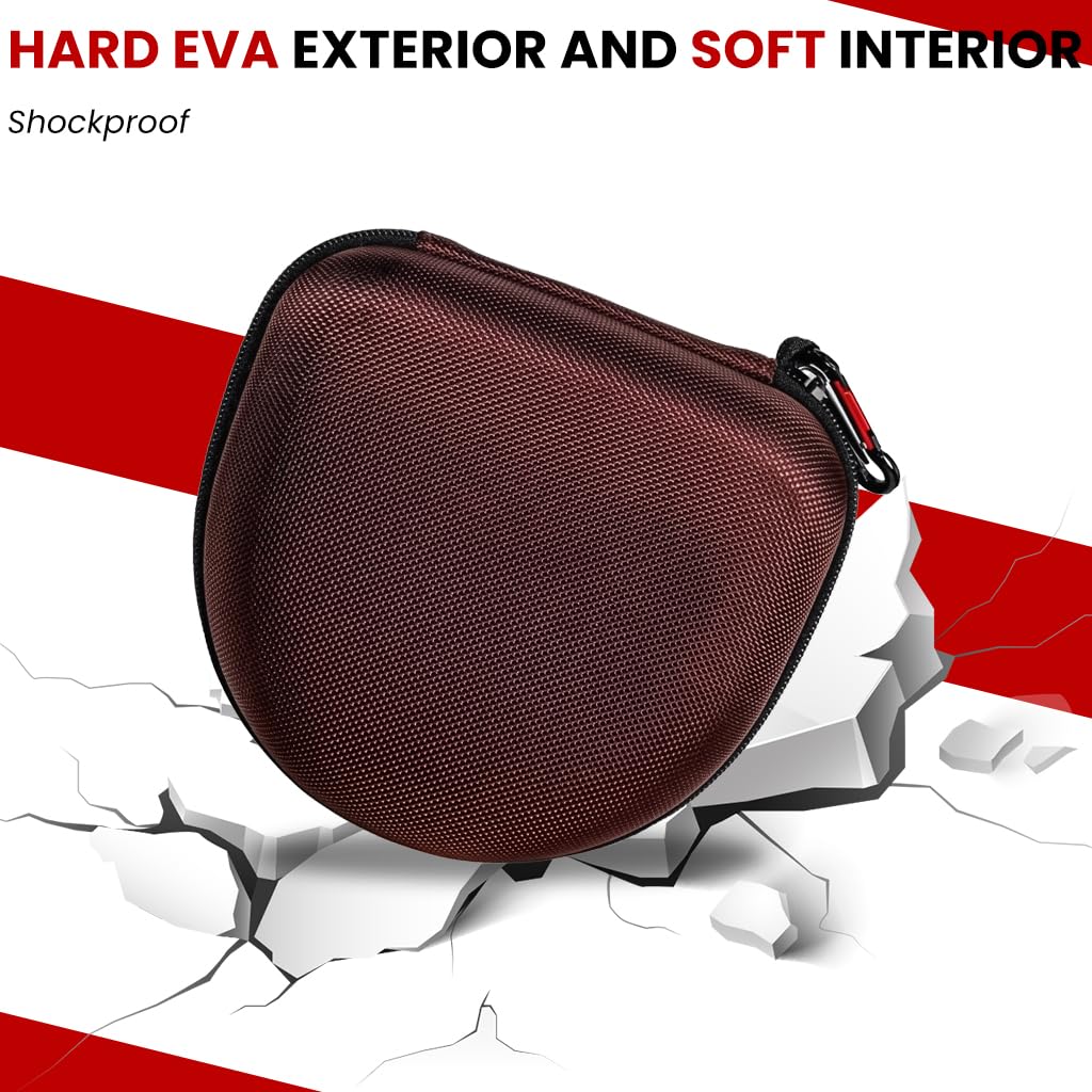 ZORBES Portable Carrying Case for Marshall Major V IV III II with EVA Hard Shell | Zip-Up Travel Storage Bag