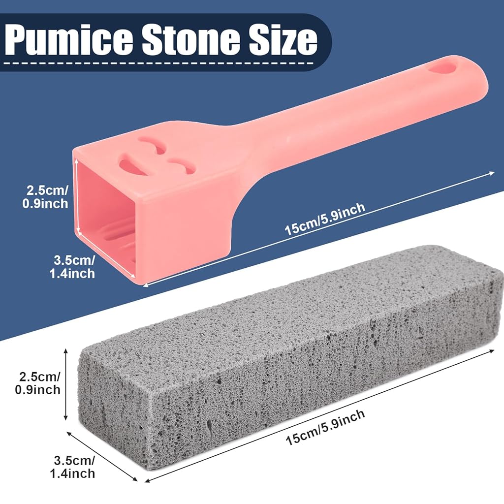 HASTHIP® 8 Packs Pumice Stone for Cleaning