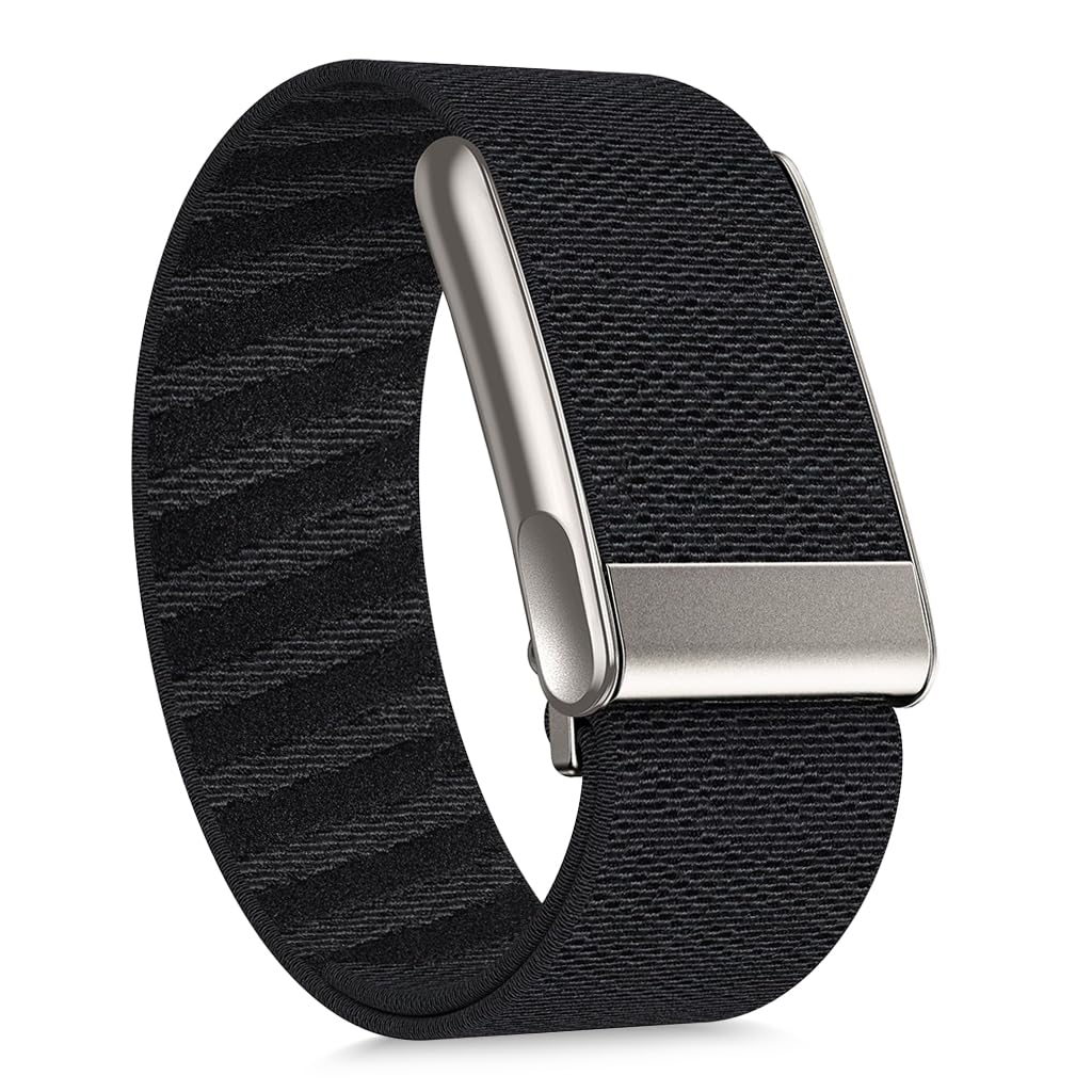 PROBEROS Replacement Watch Band for WHOOP 5.0 and 4.0 featuring Adjustable Metal Buckle | Soft Stretchy Woven Polyester